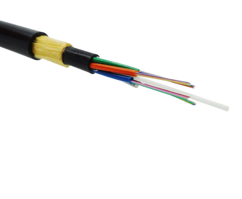 Duct fully dielectric self-supporting aerial installation fiber cable high quality adss